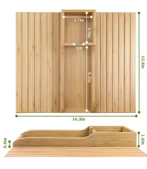 Modern Minimalist Bamboo Sofa Tray