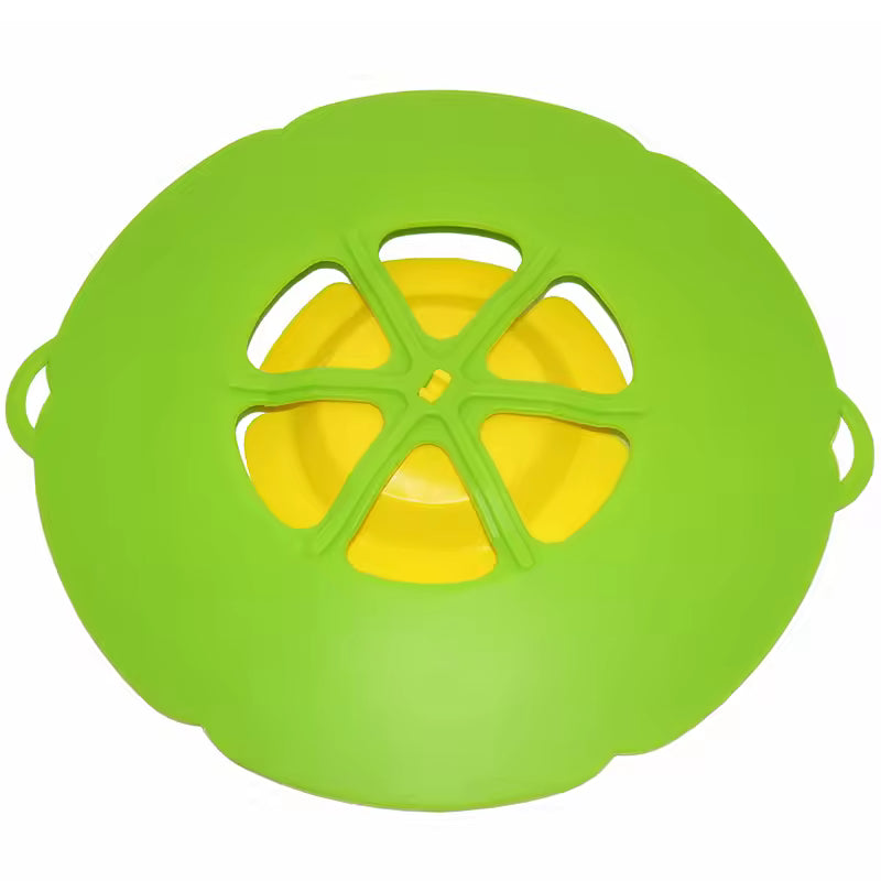 Silicone Lid Spill Stopper Cover For Pot Pan Kitchen Accessories Cooking Tools Flower Cookware Home Kitchen 26cm