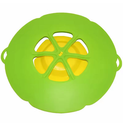 Silicone Lid Spill Stopper Cover For Pot Pan Kitchen Accessories Cooking Tools Flower Cookware Home Kitchen 26cm