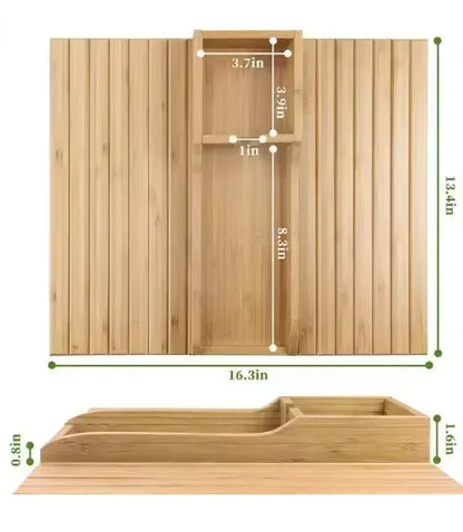 Modern Minimalist Bamboo Sofa Tray