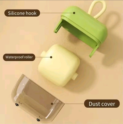 Mini Reusable Washable Lint Roller Strong Adhesive Hair Sticking Machine Dust Removal Brush for Clothes Pets Furniture Cleaning